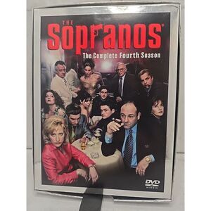 The Sopranos DVD Complete Fourth Season (4‎ Disc Set)  Great Shape